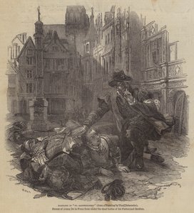 Masakr svatého Bartoloměje od Hippolyte Delaroche
