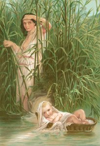 Miriam a Mojžíš od Hippolyte Delaroche