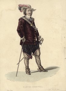 Portrét Olivera Cromwella od Hippolyte Delaroche