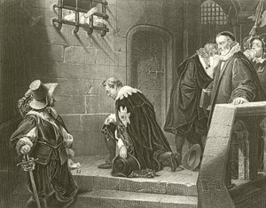 Hrabě ze Straffordu jde na popravu od Hippolyte Delaroche