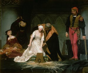 Poprava Lady Jane Grey, 1833