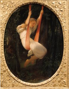 Mladá dívka na houpačce Obraz Paul Delaroche od Hippolyte Delaroche
