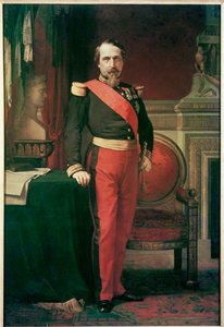 Napoleon III, císař (malba na plátně)