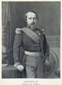 Portrét císaře Napoleona 3 od Hippolyte Flandrin