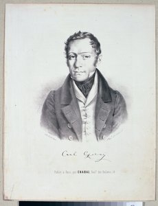 Carl Czerny (1791-1857) ryl Huard od Hippolyte Lallemand