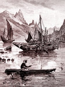 Rudé moře (egyptská strana) od Hippolyte Leon Benett