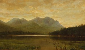 Horní jezero Ausable od Homer Dodge Martin