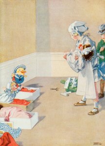 Ilustrace k narozeninám Josephine (barevné lito) od Honor Charlotte Appleton
