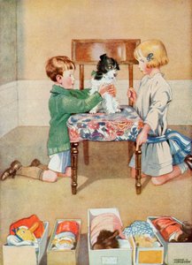 Ilustrace k narozeninám Josephine (barevné lito) od Honor Charlotte Appleton