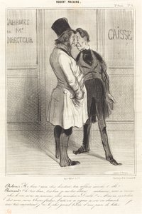 (Robert) No! můj drahý manažere... od Honoré Daumier