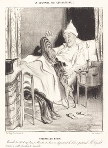 7 ráno od Honoré Daumier