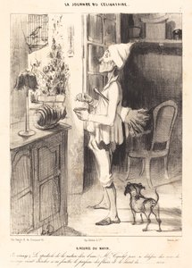 8 ráno od Honoré Daumier