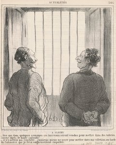 Clichy od Honoré Daumier