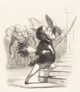 A. Granier de Cassagnac od Honoré Daumier