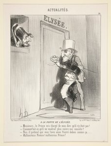 U dveří od Honoré Daumier
