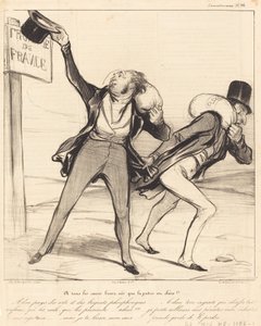 Všem dobře urozeným srdcím je vlast drahá!!! od Honoré Daumier
