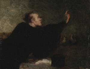 Soudní právník, 1853-1854 od Honoré Daumier
