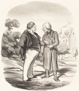 Kalifornští akcionáři od Honoré Daumier