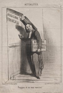 Aktuality (č. 41): Zaklepejte a otevře se vám! od Honoré Daumier