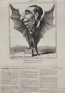 Aktuality (č. 62): Jsem pták, viz moje křídla.. od Honoré Daumier