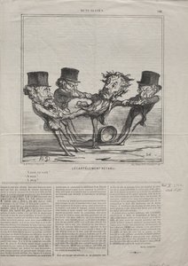 Aktuality (č. 98): Čtvrcení obnoveno od Honoré Daumier