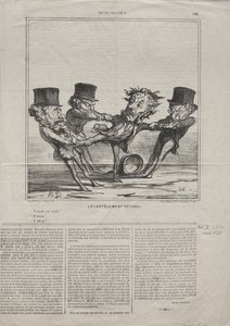 Aktuality č. 98: Čtvrcení obnoveno, 1869. od Honoré Daumier