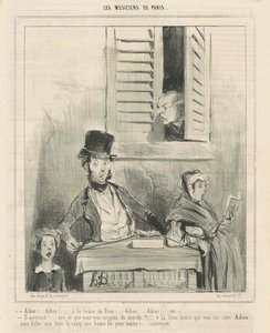 Ahoj! ...z milosti Boží... od Honoré Daumier