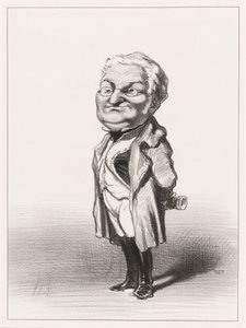 Adolf Thiers od Honoré Daumier