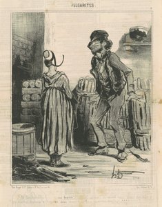 Ach! Fouchtra! ... Moje manželka ... od Honoré Daumier