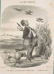 Ach! ...věřím, že jsou to draví ptáci... od Honoré Daumier