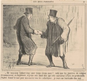 Ach! Pane Gobinete, v jaké době... od Honoré Daumier