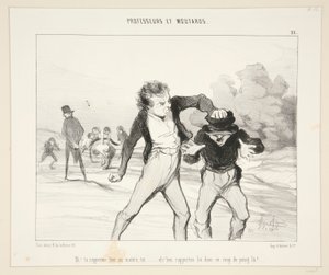 Ach! Hlásíte vše pánovi? - 21. místo v kategorii Profesoři a hořčice od Honoré Daumier