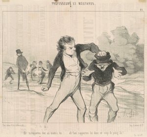 Ach! Vše nahlásíš pánovi... od Honoré Daumier