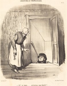 Ach! že ale... dorazíme brzy? od Honoré Daumier