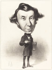 Alex. Ch. Henri de Tocqueville od Honoré Daumier