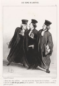 Pojďte, milí kolegové... od Honoré Daumier