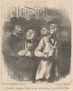 Klasičtí amatéři...přesvědčeni... od Honoré Daumier