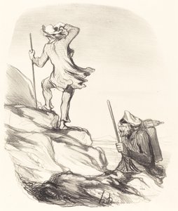 Vidíš civilizované místo... od Honoré Daumier