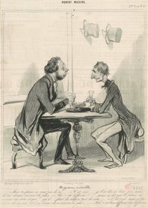 neodolatelný argument od Honoré Daumier