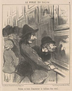 Umělci zkoumající... od Honoré Daumier