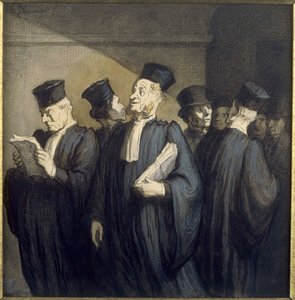 Před slyšením od Honoré Daumier
