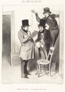 Vzali jsme to... hrnec s vodou, bez vody od Honoré Daumier
