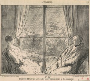 Když jsem měl ... nápad jít ... od Honoré Daumier