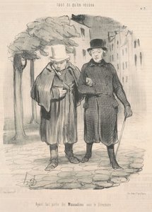 Byl součástí muskadinů pod správní radou od Honoré Daumier