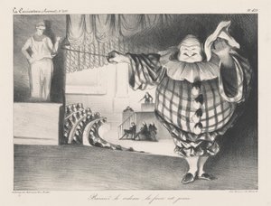 Spusťte oponu, fraška skončila od Honoré Daumier