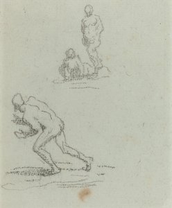 Koupající se od Honoré Daumier