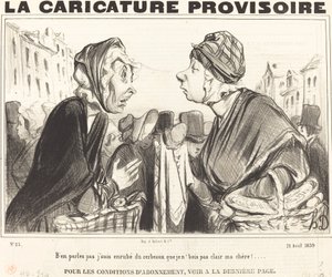 Nemluv o tom, jsem pokrytý mozkem... od Honoré Daumier