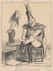 Nejde to...jak by si přál od Honoré Daumier