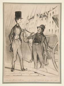 Kabriolet M od Honoré Daumier