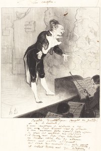 dramatická mrkev od Honoré Daumier